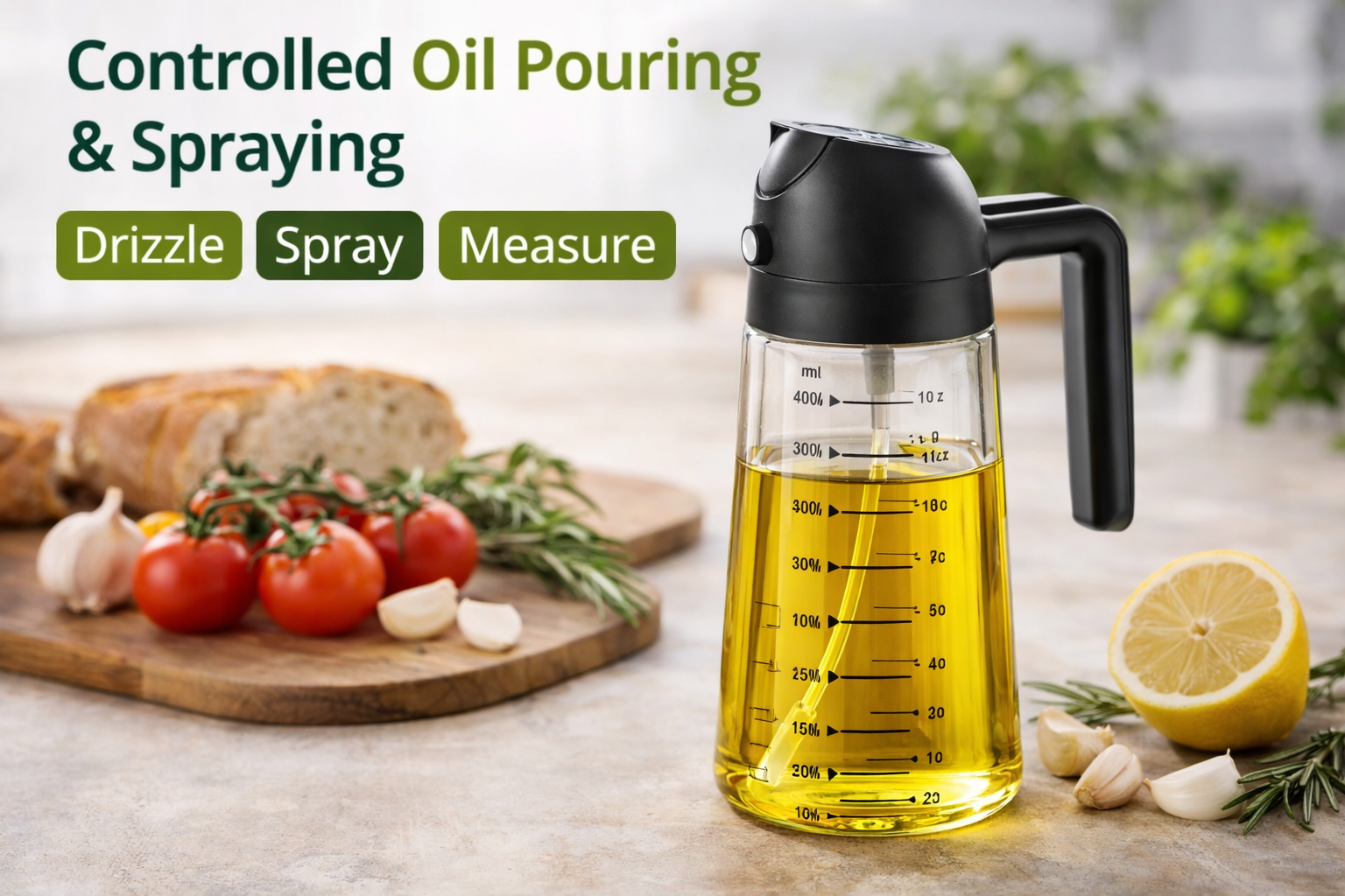 Oil Dispenser/Pulvérisateur d’huile